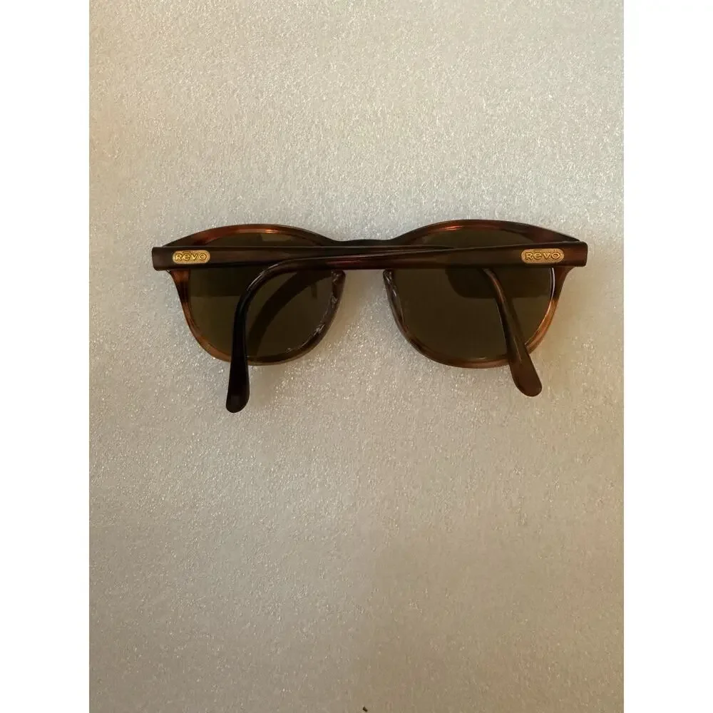 Revo 956/008 Brown Tortoise Frame Lens Sunglasses Hong Kong 46mm FLAW